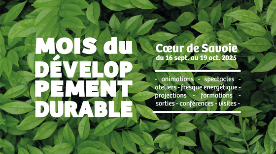 Le mois du développement durable