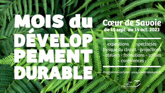Mois du développement durable en Coeur de Savoie