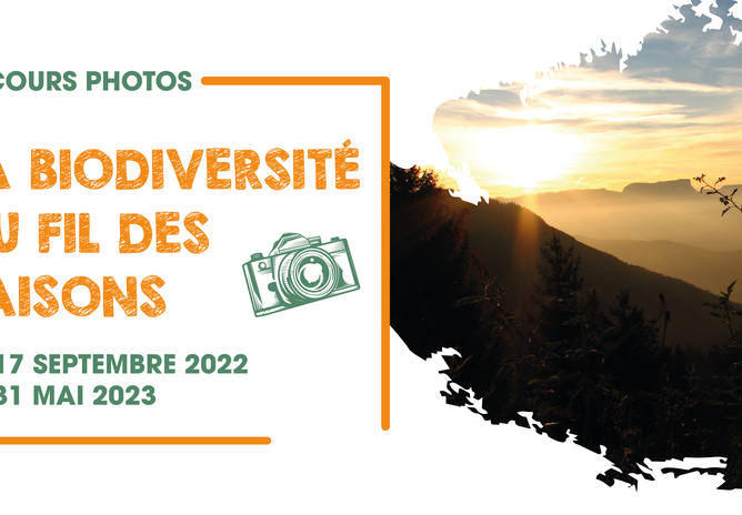Concours photos : la biodiversité au fil des saisons