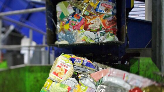 Visite du centre de tri de Chambéry