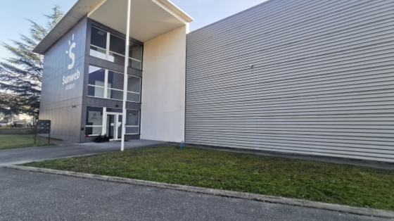 Locaux d'activités de 1500 m² sur Alpespace