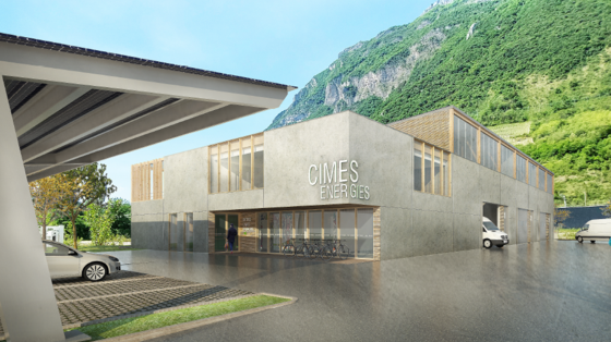 Locaux mixtes (bureaux+ateliers) à Montmélian - été 2023