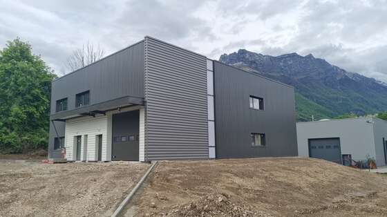Bureaux de 30 m² à 120 m² modulables- ZA de la gare à Saint Pierre d'Albigny